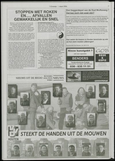 Wijks Nieuws / Bunniks Nieuws, 1 maart 2006 (nr. 9, jrg. 42)