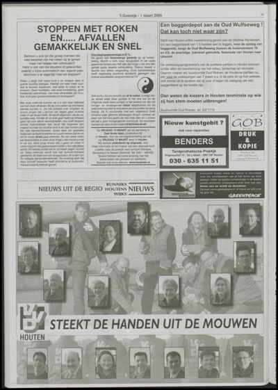 Wijks Nieuws / Bunniks Nieuws, 1 maart 2006 (nr. 9, jrg. 42)