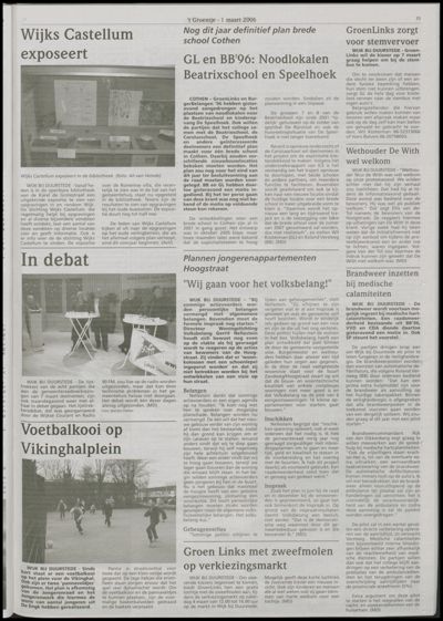 Wijks Nieuws / Bunniks Nieuws, 1 maart 2006 (nr. 9, jrg. 42)