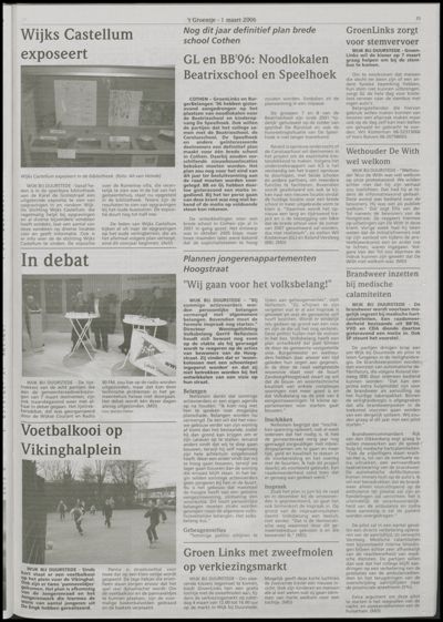 Wijks Nieuws / Bunniks Nieuws, 1 maart 2006 (nr. 9, jrg. 42)