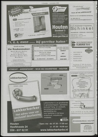 Wijks Nieuws / Bunniks Nieuws, 1 november 2006 (nr. 44, jrg. 42)