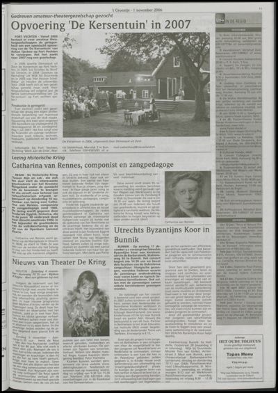 Wijks Nieuws / Bunniks Nieuws, 1 november 2006 (nr. 44, jrg. 42)