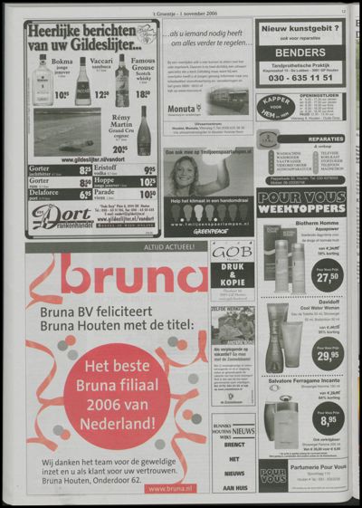 Wijks Nieuws / Bunniks Nieuws, 1 november 2006 (nr. 44, jrg. 42)