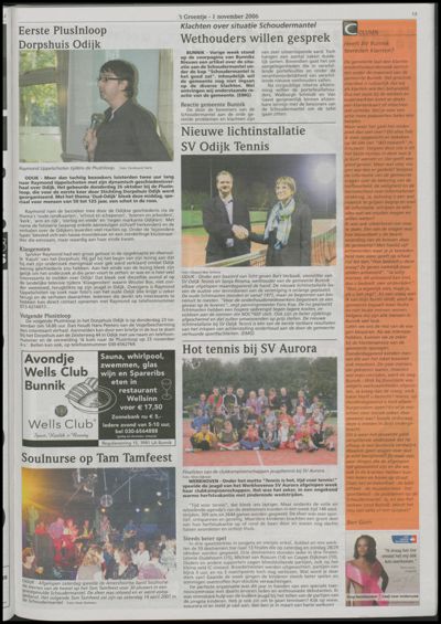 Wijks Nieuws / Bunniks Nieuws, 1 november 2006 (nr. 44, jrg. 42)