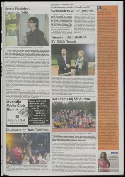Wijks Nieuws / Bunniks Nieuws, 1 november 2006 (nr. 44, jrg. 42)