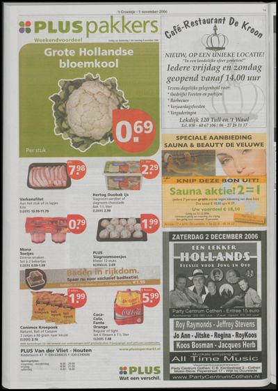 Wijks Nieuws / Bunniks Nieuws, 1 november 2006 (nr. 44, jrg. 42)