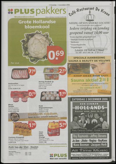 Wijks Nieuws / Bunniks Nieuws, 1 november 2006 (nr. 44, jrg. 42)