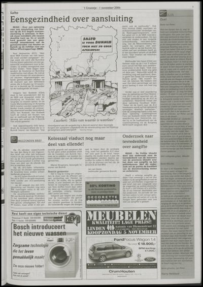 Wijks Nieuws / Bunniks Nieuws, 1 november 2006 (nr. 44, jrg. 42)