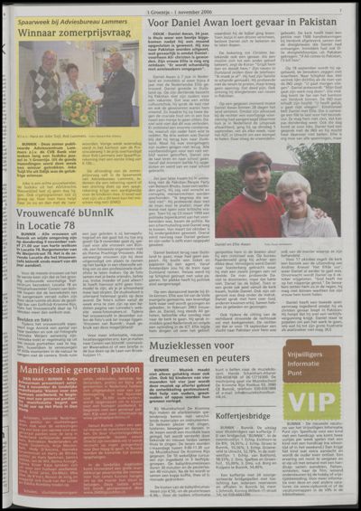 Wijks Nieuws / Bunniks Nieuws, 1 november 2006 (nr. 44, jrg. 42)