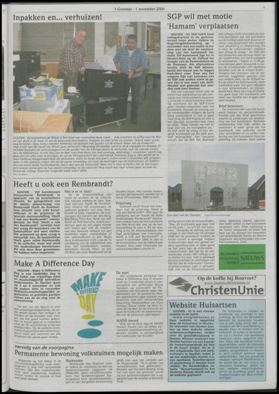 Wijks Nieuws / Bunniks Nieuws, 1 november 2006 (nr. 44, jrg. 42)