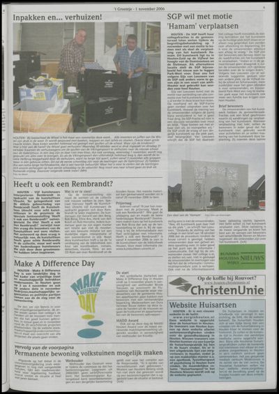 Wijks Nieuws / Bunniks Nieuws, 1 november 2006 (nr. 44, jrg. 42)