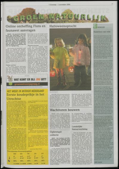 Wijks Nieuws / Bunniks Nieuws, 1 november 2006 (nr. 44, jrg. 42)