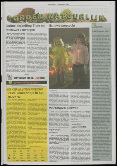 Wijks Nieuws / Bunniks Nieuws, 1 november 2006 (nr. 44, jrg. 42)