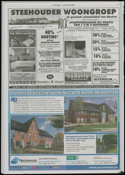 Wijks Nieuws / Bunniks Nieuws, 1 november 2006 (nr. 44, jrg. 42)