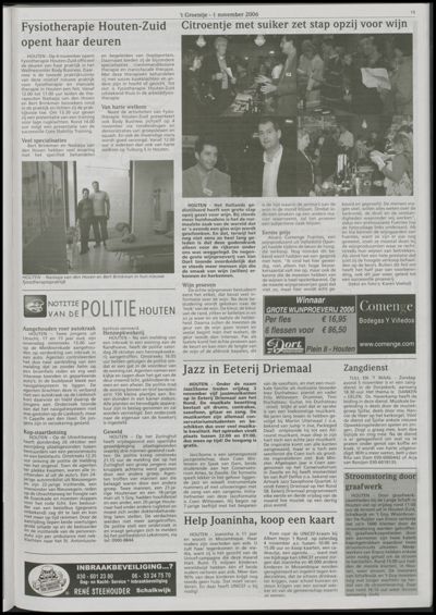 Wijks Nieuws / Bunniks Nieuws, 1 november 2006 (nr. 44, jrg. 42)