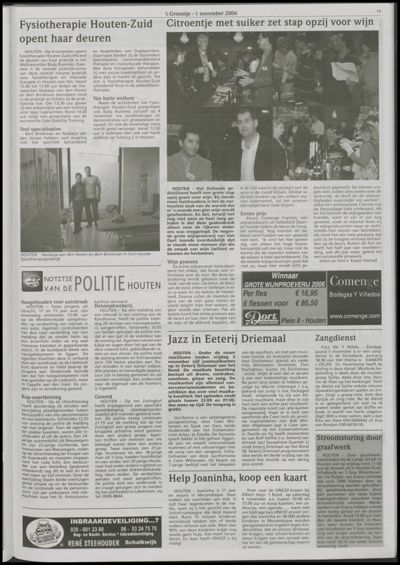 Wijks Nieuws / Bunniks Nieuws, 1 november 2006 (nr. 44, jrg. 42)