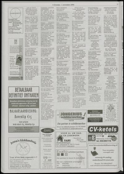 Wijks Nieuws / Bunniks Nieuws, 1 november 2006 (nr. 44, jrg. 42)