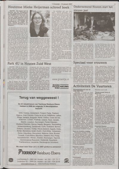 Wijks Nieuws / Bunniks Nieuws, 10 januari 2007 (nr. 2, jrg. 43)