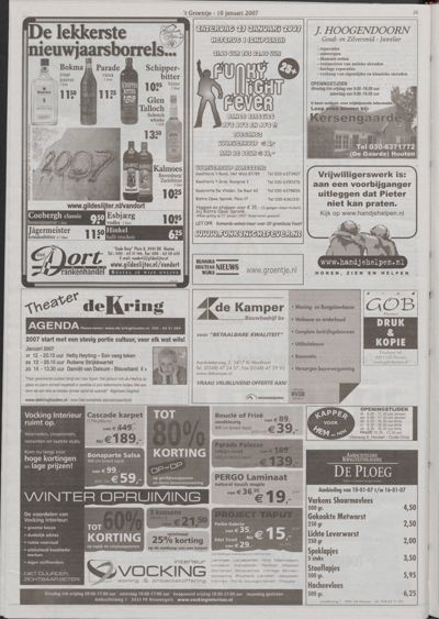 Wijks Nieuws / Bunniks Nieuws, 10 januari 2007 (nr. 2, jrg. 43)