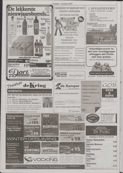 Wijks Nieuws / Bunniks Nieuws, 10 januari 2007 (nr. 2, jrg. 43)