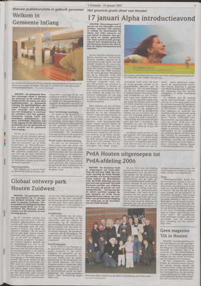 Wijks Nieuws / Bunniks Nieuws, 10 januari 2007 (nr. 2, jrg. 43)