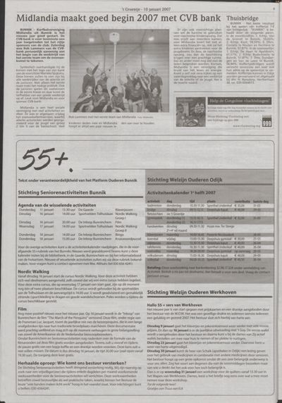 Wijks Nieuws / Bunniks Nieuws, 10 januari 2007 (nr. 2, jrg. 43)