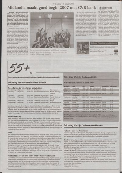 Wijks Nieuws / Bunniks Nieuws, 10 januari 2007 (nr. 2, jrg. 43)