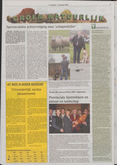 Wijks Nieuws / Bunniks Nieuws, 10 januari 2007 (nr. 2, jrg. 43)