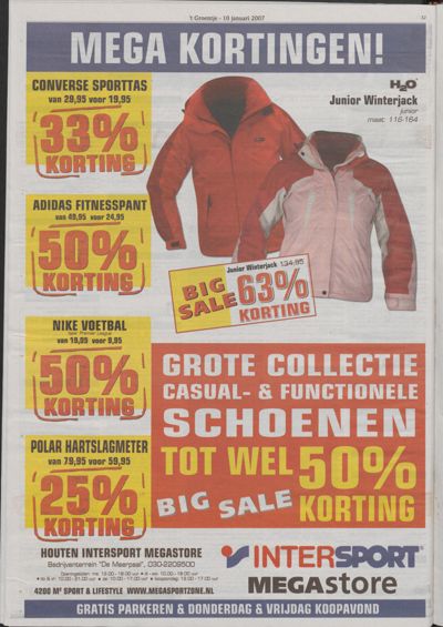 Wijks Nieuws / Bunniks Nieuws, 10 januari 2007 (nr. 2, jrg. 43)