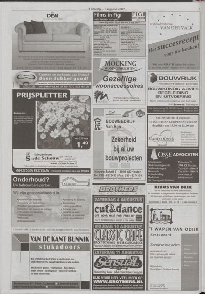 Wijks Nieuws / Bunniks Nieuws, 1 augustus 2007 (nr. 31, jrg. 43)