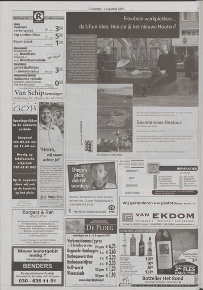 Wijks Nieuws / Bunniks Nieuws, 1 augustus 2007 (nr. 31, jrg. 43)