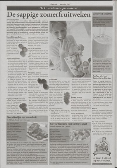 Wijks Nieuws / Bunniks Nieuws, 1 augustus 2007 (nr. 31, jrg. 43)