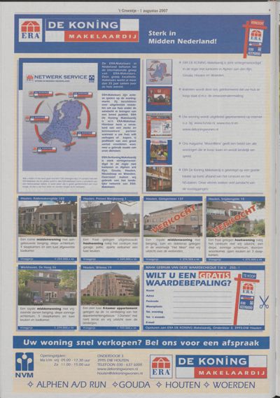 Wijks Nieuws / Bunniks Nieuws, 1 augustus 2007 (nr. 31, jrg. 43)