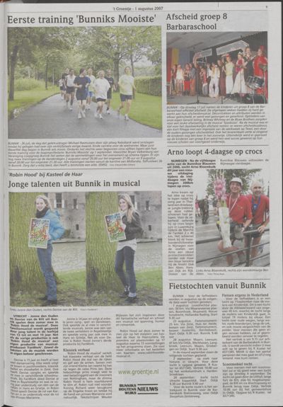 Wijks Nieuws / Bunniks Nieuws, 1 augustus 2007 (nr. 31, jrg. 43)