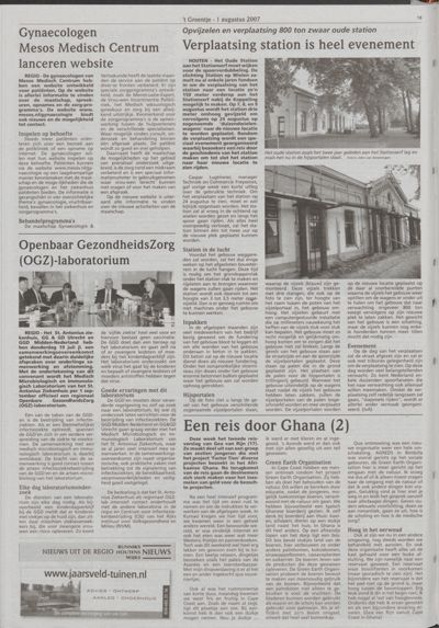 Wijks Nieuws / Bunniks Nieuws, 1 augustus 2007 (nr. 31, jrg. 43)