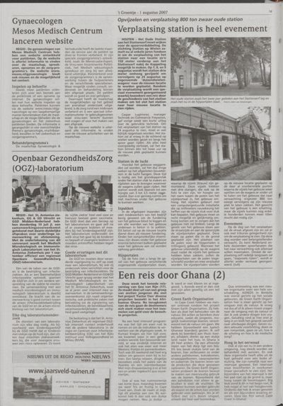 Wijks Nieuws / Bunniks Nieuws, 1 augustus 2007 (nr. 31, jrg. 43)