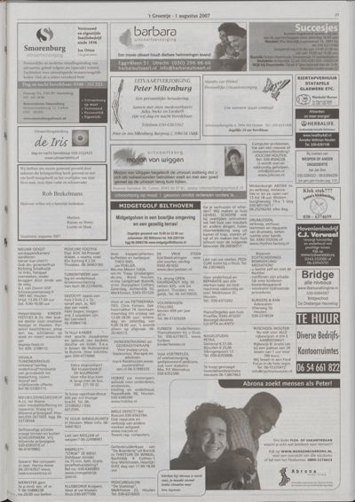 Wijks Nieuws / Bunniks Nieuws, 1 augustus 2007 (nr. 31, jrg. 43)