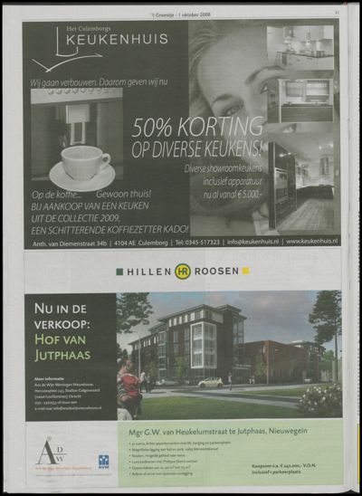Wijks Nieuws / Bunniks Nieuws, 1 oktober 2008 (nr. 40, jrg. 44)