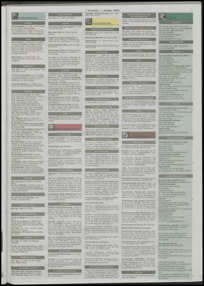 Wijks Nieuws / Bunniks Nieuws, 1 oktober 2008 (nr. 40, jrg. 44)