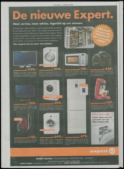 Wijks Nieuws / Bunniks Nieuws, 1 oktober 2008 (nr. 40, jrg. 44)