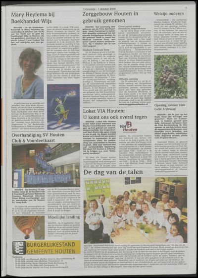Wijks Nieuws / Bunniks Nieuws, 1 oktober 2008 (nr. 40, jrg. 44)