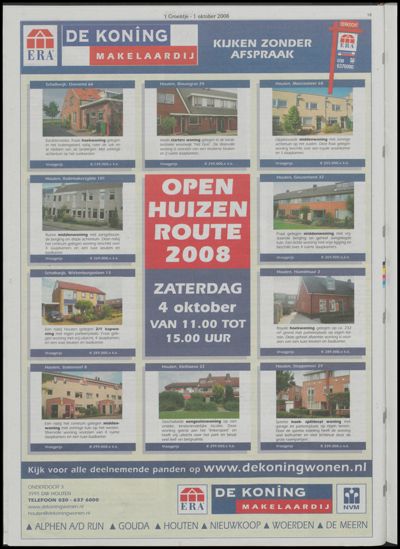 Wijks Nieuws / Bunniks Nieuws, 1 oktober 2008 (nr. 40, jrg. 44)