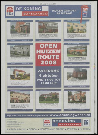 Wijks Nieuws / Bunniks Nieuws, 1 oktober 2008 (nr. 40, jrg. 44)