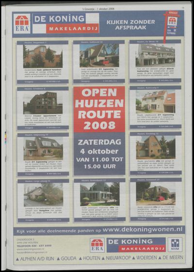 Wijks Nieuws / Bunniks Nieuws, 1 oktober 2008 (nr. 40, jrg. 44)