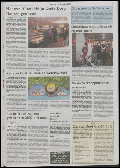 Wijks Nieuws / Bunniks Nieuws, 10 december 2008 (nr. 50, jrg. 44)