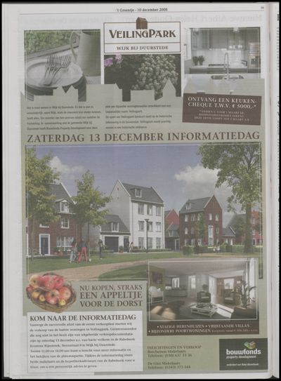 Wijks Nieuws / Bunniks Nieuws, 10 december 2008 (nr. 50, jrg. 44)