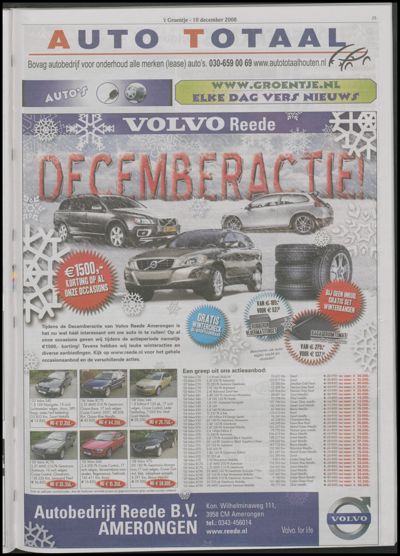 Wijks Nieuws / Bunniks Nieuws, 10 december 2008 (nr. 50, jrg. 44)