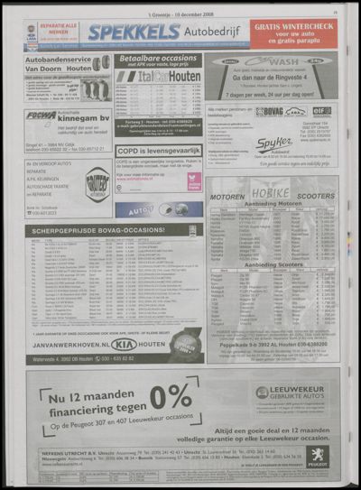 Wijks Nieuws / Bunniks Nieuws, 10 december 2008 (nr. 50, jrg. 44)