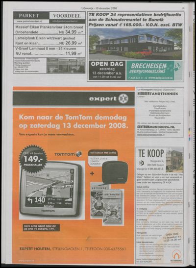 Wijks Nieuws / Bunniks Nieuws, 10 december 2008 (nr. 50, jrg. 44)