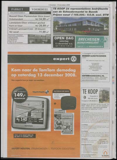 Wijks Nieuws / Bunniks Nieuws, 10 december 2008 (nr. 50, jrg. 44)